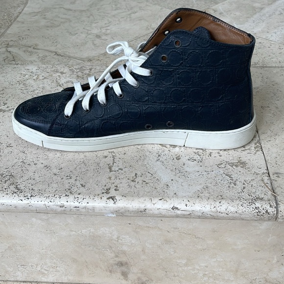 Mens Used Ferragamo Sneakers Size 10 - Picture 11 of 12